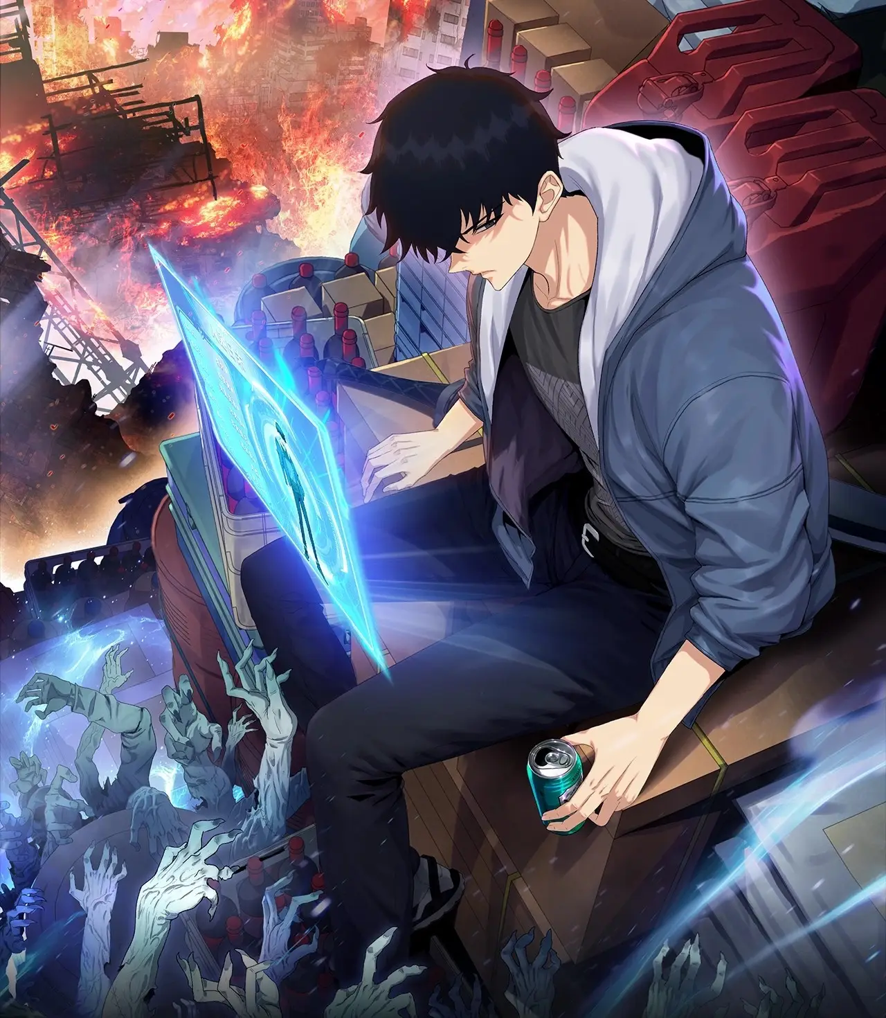 The Last All-Knowing Man Collected Trillions of Stuff from Day One Bahasa Indonesia